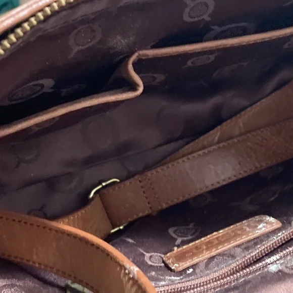 Eva leather satchel by Born - Picture 5 of 9